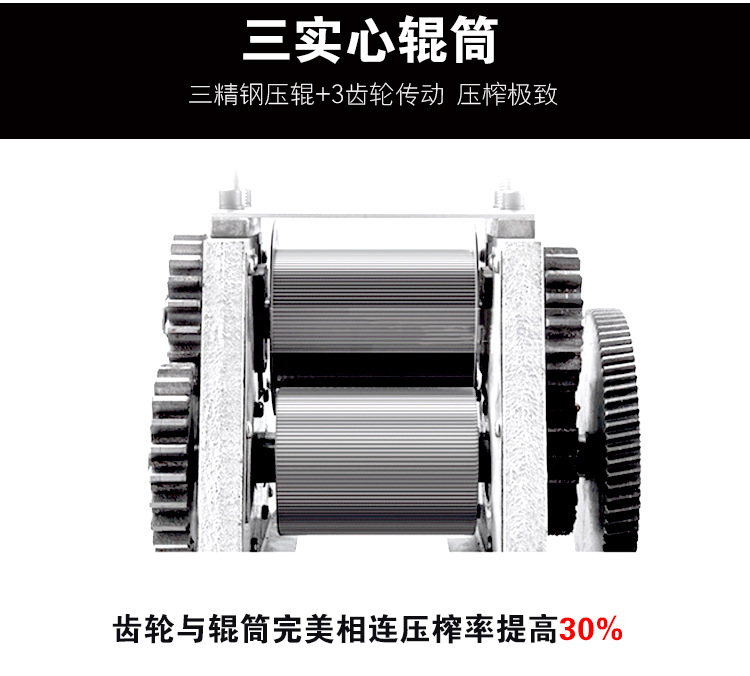 元芳廠家直銷(xiāo)商用蓄電池電瓶甘蔗機(jī) 全自動(dòng)不銹鋼甘蔗榨汁機(jī)臺(tái)式