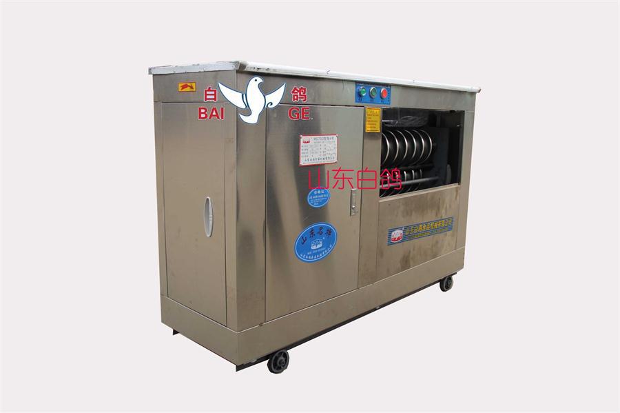 白鴿牌小型商用5-12頭全鋼不銹鋼對(duì)輥3項(xiàng)電圓饅頭機(jī)面團(tuán)面包機(jī)