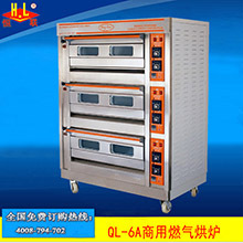 恒聯(lián)QL-2A不銹鋼面包烤箱 商用燃?xì)饪緺t 蛋糕烤箱 單層臺(tái)式烘烤箱