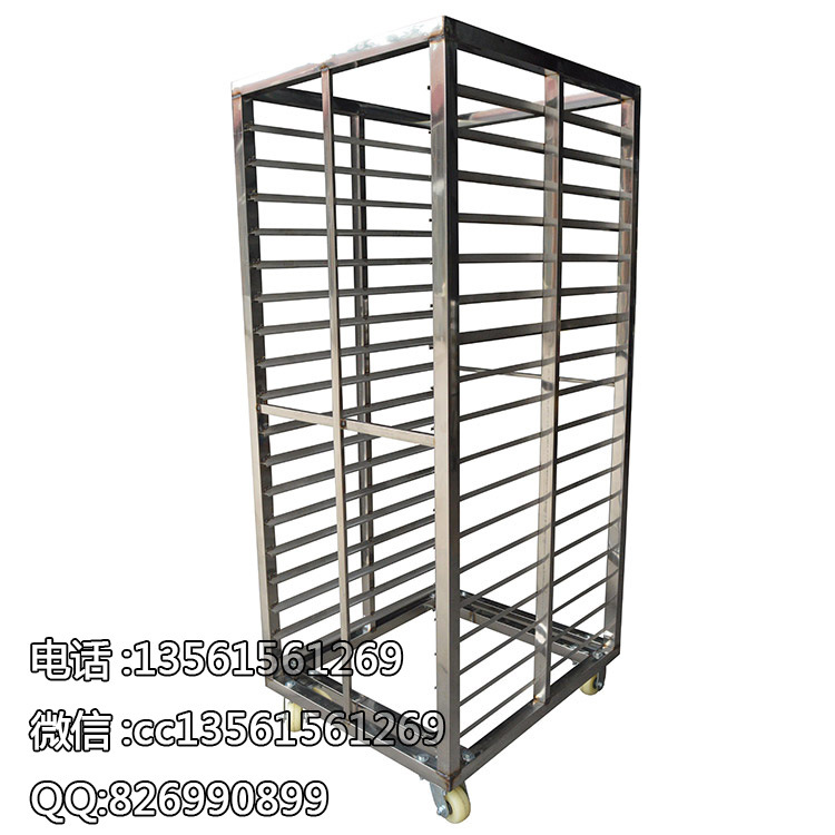 蒸房配套小推車(chē) 不銹鋼饅頭架車(chē) 36盤(pán)小推車(chē) 饅頭米飯蒸房專(zhuān)用