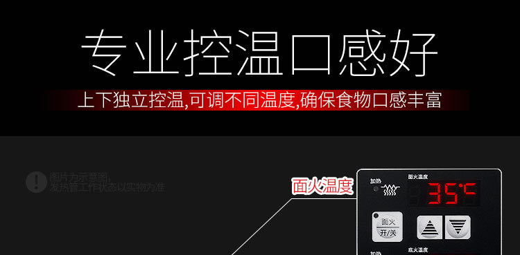 樂(lè)創(chuàng) 烤箱商用烤爐單層一層一盤(pán)蛋糕面包大烘爐微電腦 披薩電烤箱