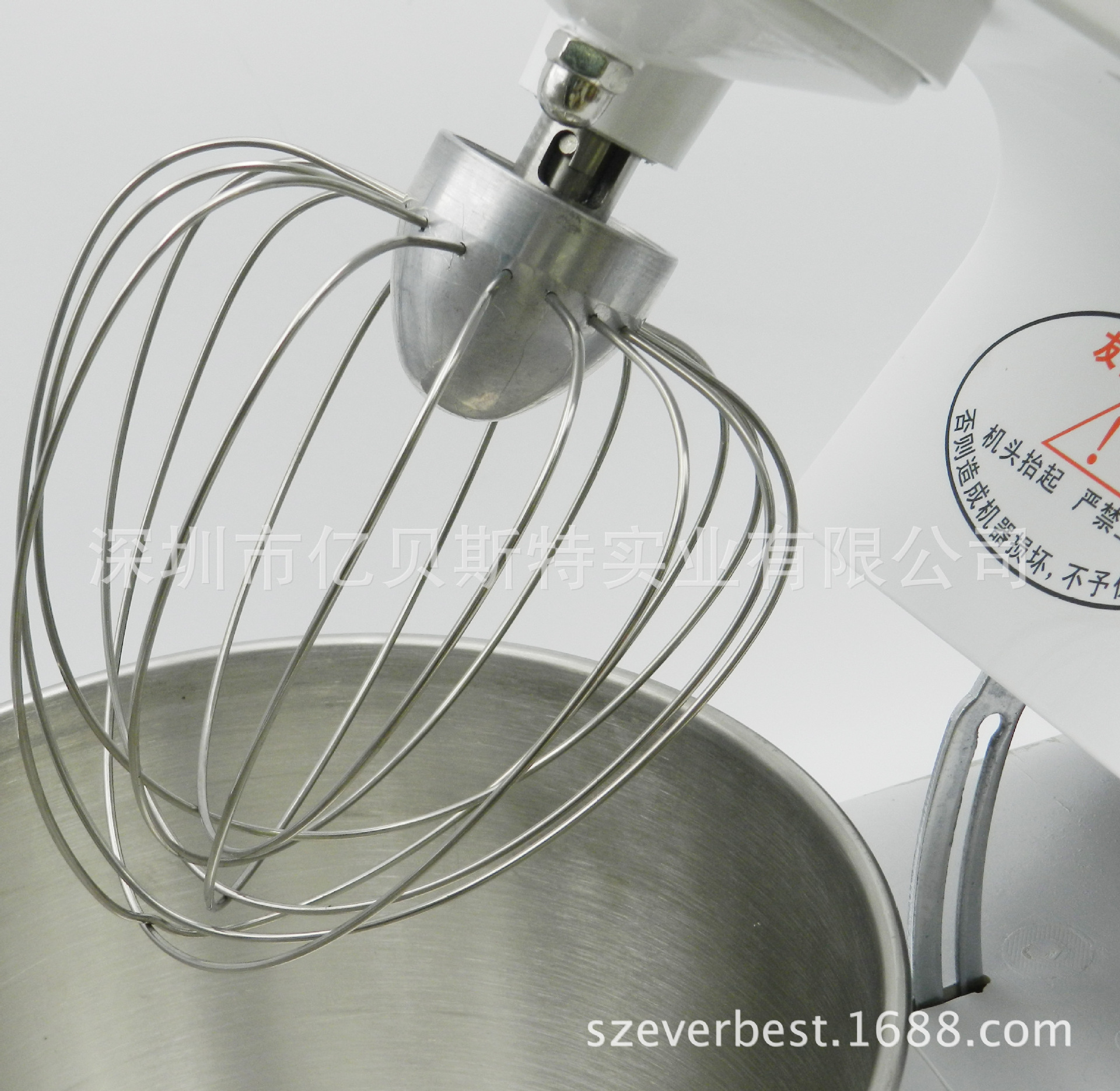 億貝斯特新款出口超靜音打蛋機商用奶油機7L專業(yè)打鮮奶機和面機