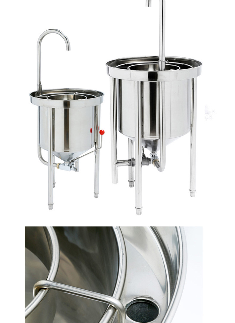 樂創(chuàng)20KG全自動(dòng)不銹鋼洗米機(jī) 水壓式大型淘米機(jī) 商用洗米機(jī)正品
