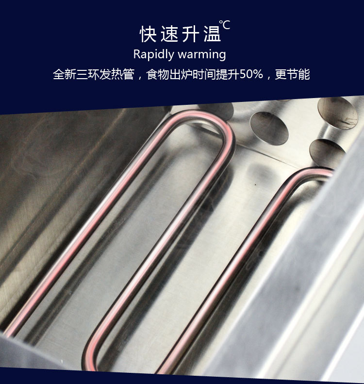 臺式兩頭煮面爐 商用煮面鍋電熱湯粉爐關(guān)東煮串串香麻辣燙煮面機