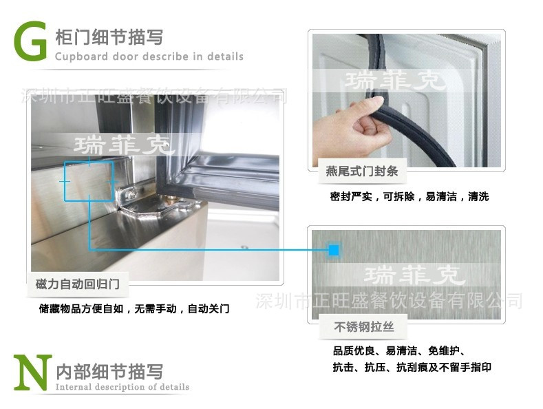 廠家直銷商用四門冰箱單溫冷凍負(fù)28度不銹鋼立式冷柜廚房無(wú)霜冰柜