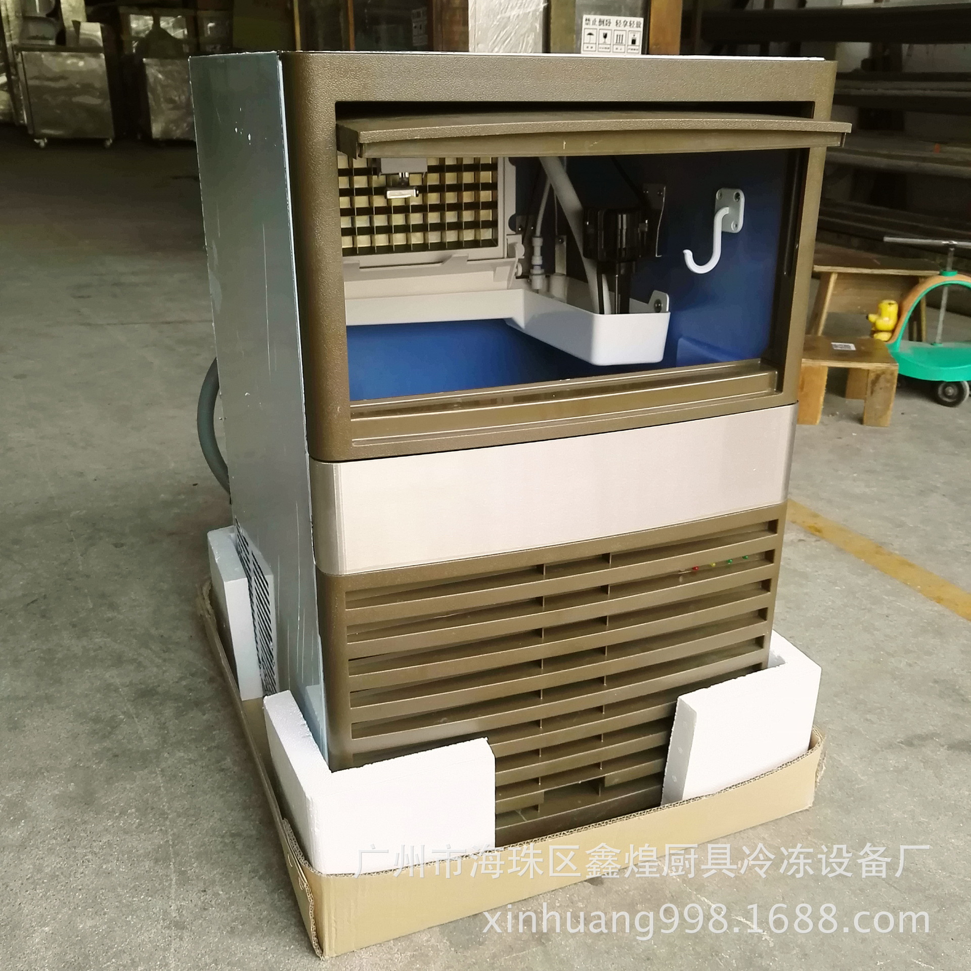 奶茶店 冷飲店專用一體式分體式方冰商用制冰機(jī) 冰粒機(jī) 顆粒冰機(jī)