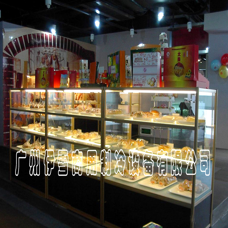 蛋糕柜冷藏柜展示柜 壽司水果糕點(diǎn)保鮮柜 直角 圓弧1.2米