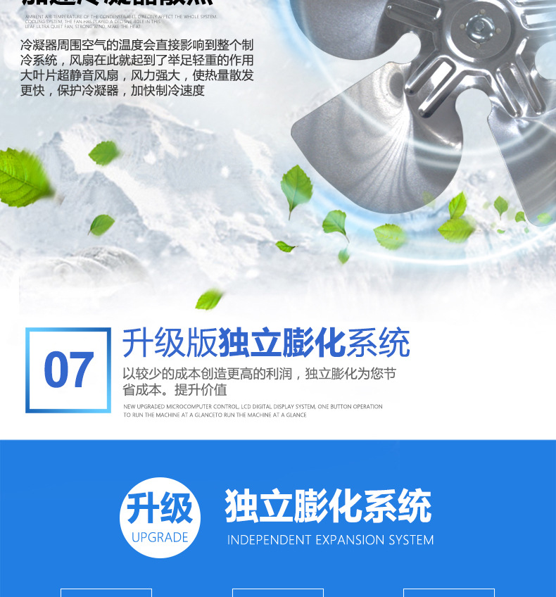 浩博冰淇淋機商用全不銹鋼軟質(zhì)冰激凌機器三色甜蛋筒雪糕機全自動