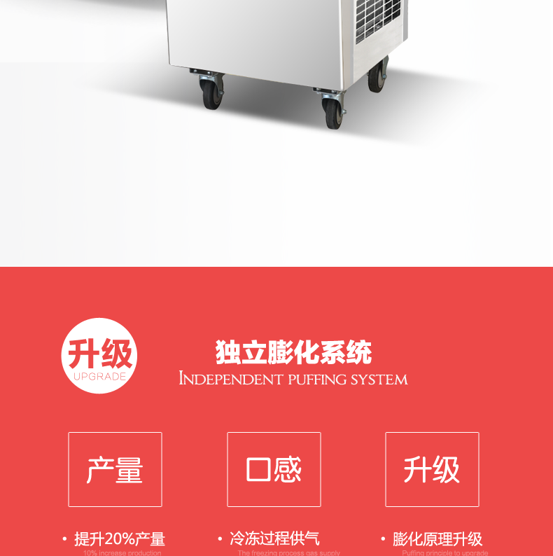 廠家直營冰之樂三色軟冰激凌機(jī)甜筒圣代雪糕機(jī)全自動冰淇淋機(jī)商用