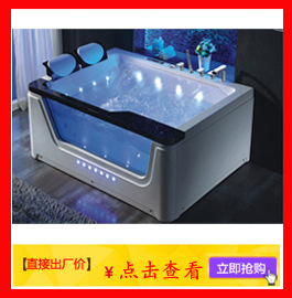 廠家 智能按摩沖浪獨立式方浴缸 純亞克力 酒店/工程/出口外貿(mào)