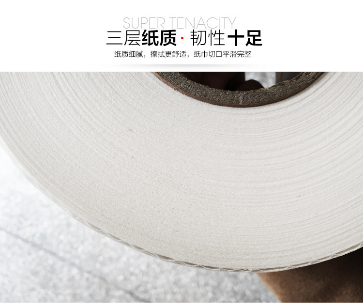 衛(wèi)生紙廠家直銷酒店原木漿大卷紙大盤紙卷紙全國(guó)包郵