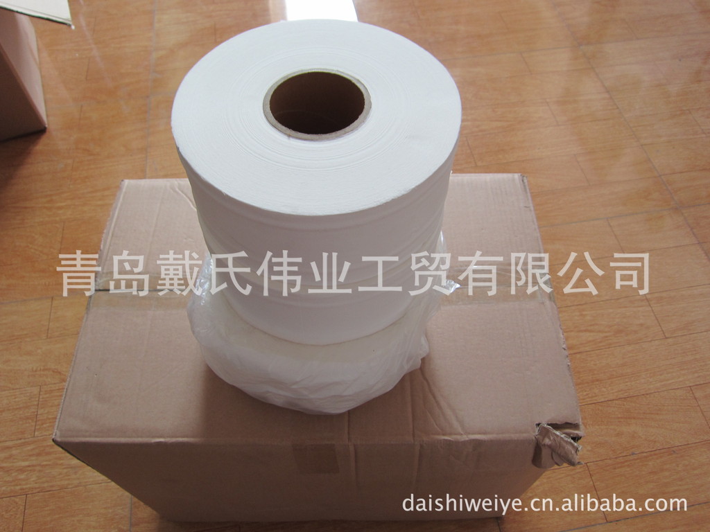 廠家批發(fā)100%純木漿雙層750克酒店用珍寶盤紙，廁所用紙，大卷紙