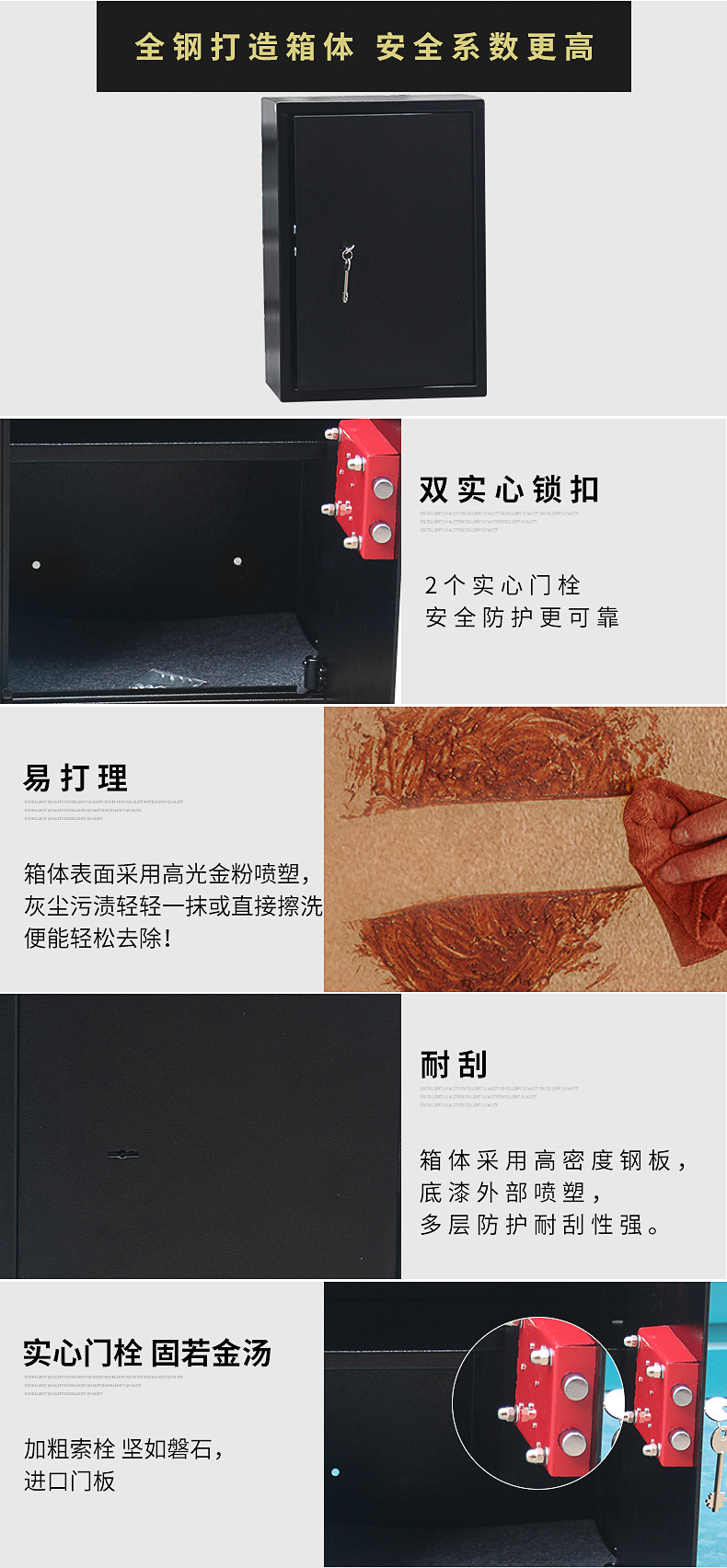 不銹鋼保險(xiǎn)柜 酒店保險(xiǎn)箱 家用辦公保險(xiǎn)箱保險(xiǎn)柜批發(fā)