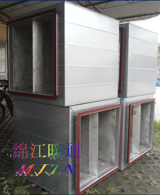 微穿孔板消聲器 風(fēng)機(jī)消聲器 ZP100 消聲彎頭 靜壓箱 消聲百葉