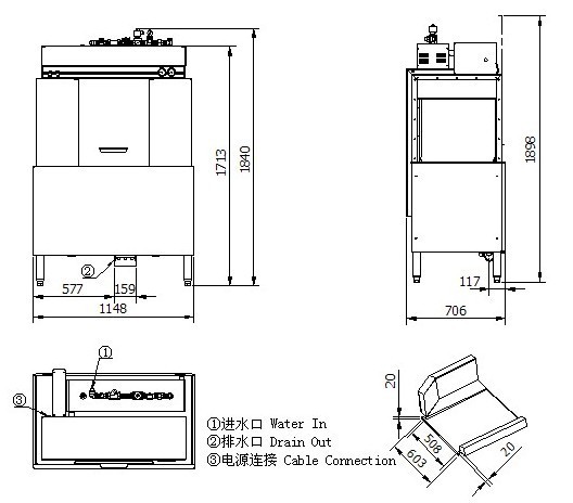 上海通道式洗碗機租賃，商用洗碗機 自動洗碗機 洗碗機出租 維修