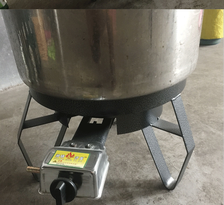 商用猛火溫火多眼低湯灶 燃?xì)庠畎_爐單頭爐 熬湯熬粥用