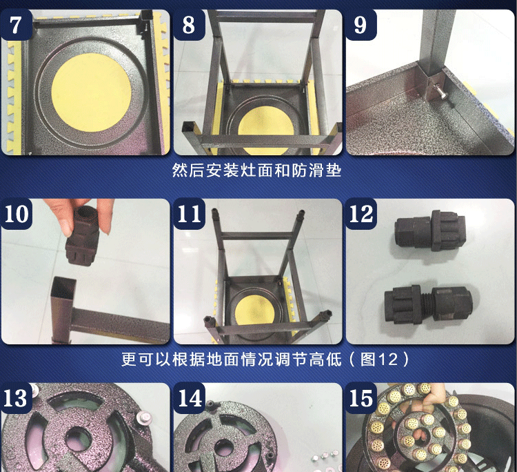 商用猛火溫火多眼低湯灶 燃?xì)庠畎_爐單頭爐 熬湯熬粥用