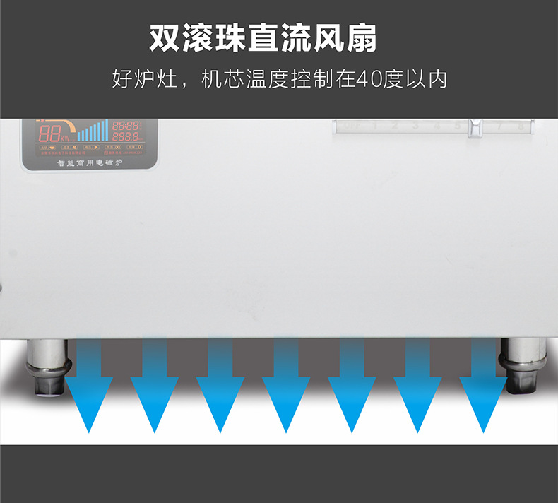 商用電磁爐12KW大功率單眼電磁煲湯爐平面臺(tái)式大電磁煲水爐批發(fā)價(jià)