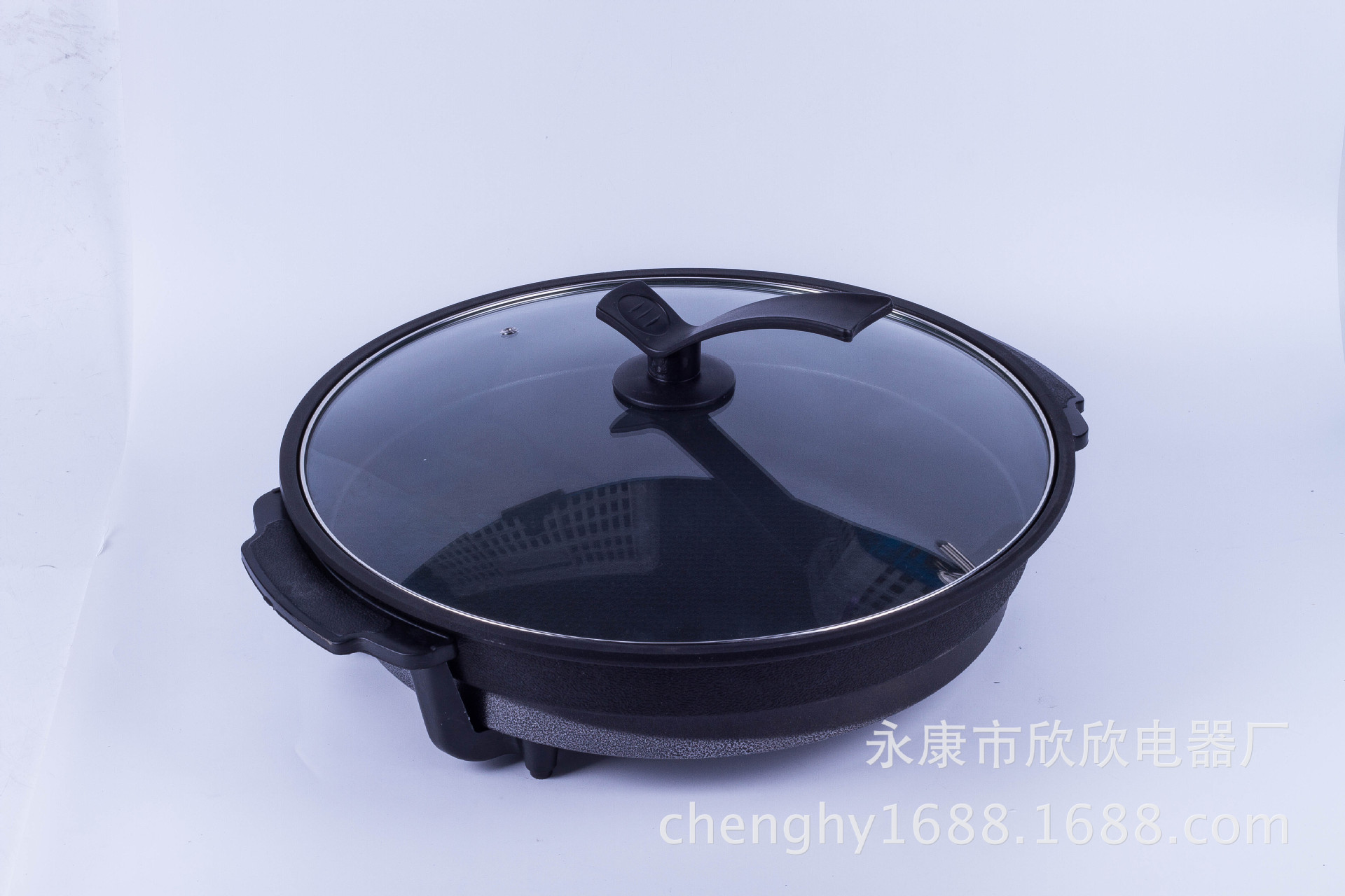 廠家供應(yīng)多功能韓式電火鍋帶蓋電煎鍋廚房小家電