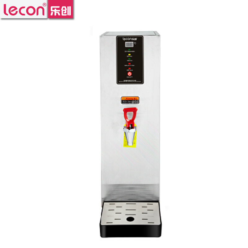 樂(lè)創(chuàng) 全自動(dòng)商用電熱步進(jìn)式開(kāi)水器 開(kāi)水桶保溫 即熱奶茶店開(kāi)水機(jī)