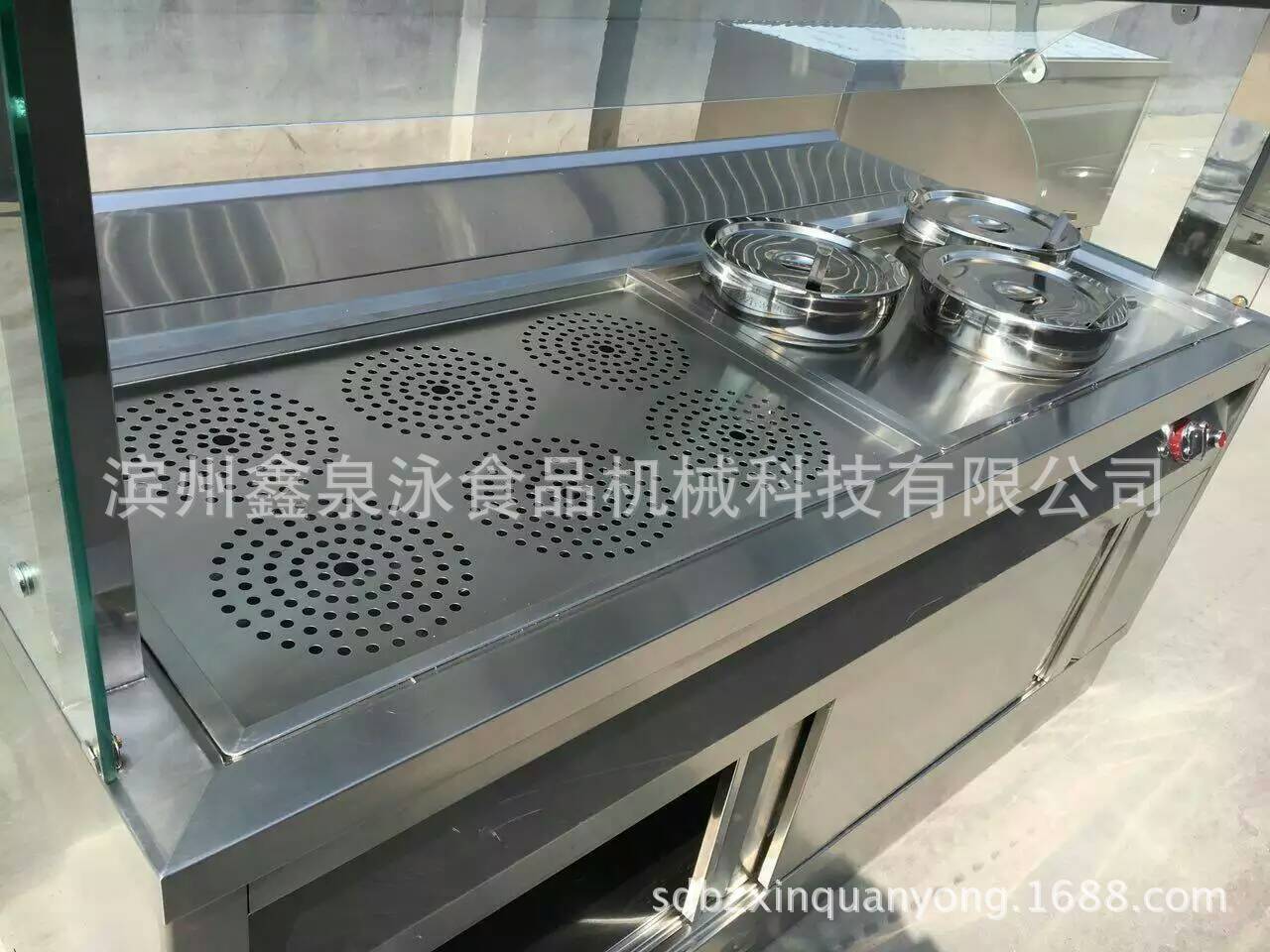 定做豪華不銹鋼成套保溫售飯臺(tái)系列