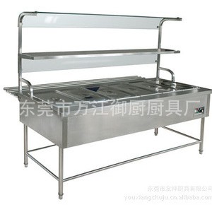 御廚優(yōu)質(zhì)品牌供應(yīng)不銹鋼電熱分餐保濕臺保溫售飯臺承接廚房工程