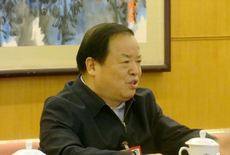 全國政協委員、國家工商行政管理總局黨組書記、局長周伯華