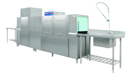 進(jìn)口ECOMAX牌隧道式商用洗碗機(jī)熱銷價89000元/臺